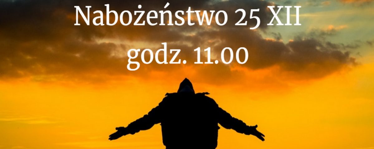 nabożeństwo 25 XII